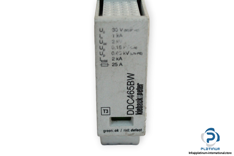 kieback&peter-DDC465BW-overvoltage-protection-(used)-1