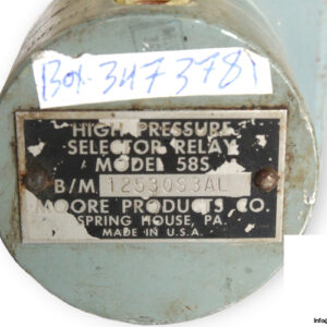 Moore-12530S3AL-selector-relay-(used)-1