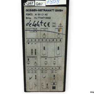 gossen-R2400-A1-B1-C1-K0-electronic-controller-(new)-2