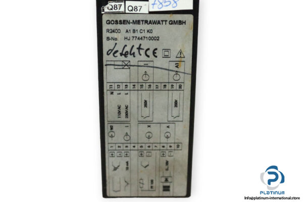 gossen-R2400-A1-B1-C1-K0-electronic-controller-(new)-2