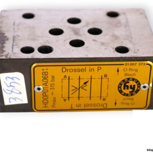 Hydraulic-ring-HD0P01A06B1-inlet-throttle-(used)-1