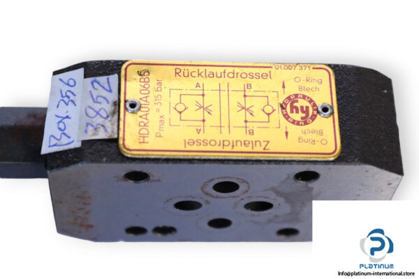 Hydraulic-ring-HDRA01A06B5-inlet-throttle-(used)-1