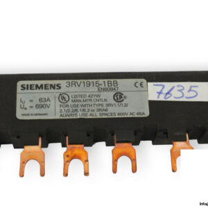siemens-3RV1915-1BB-busbar-modular-spacing-(used)-1