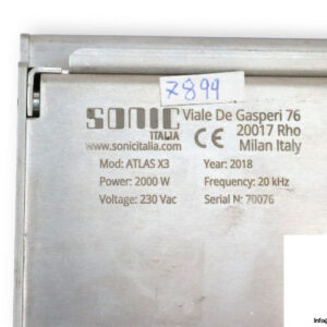 sonic-ATLAS-X3-control-unit-used-5
