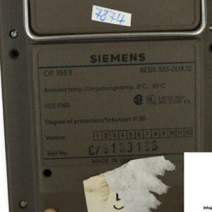 siemens-6ES5-393-OUA12-operator-panel-(used)-3