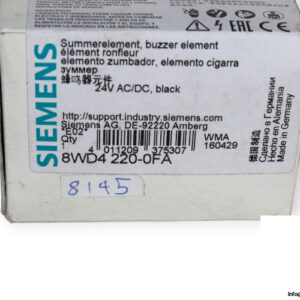 siemens-8WD4-220-0FA-buzzer-element-(new)-1