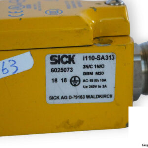 sick-I110-SA313-safety-switch-(used)-2