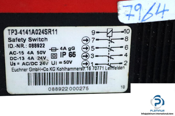 euchner-TP3-4141A024SR11-safety-switch-(used)-3