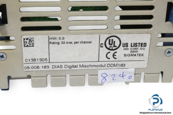 sigmatek-DDM163-digital-module-(used)-2