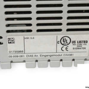 sigmatek-DAI081-analog-input-module-(new)-2