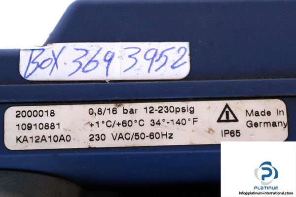 bekomat-KA12A10A0-electronically-level-controlled-condensate-drain-used-3