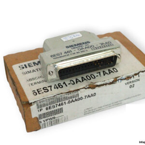 siemens-6ES7-461-0AA00-7AA0-terminating-connector-(New)