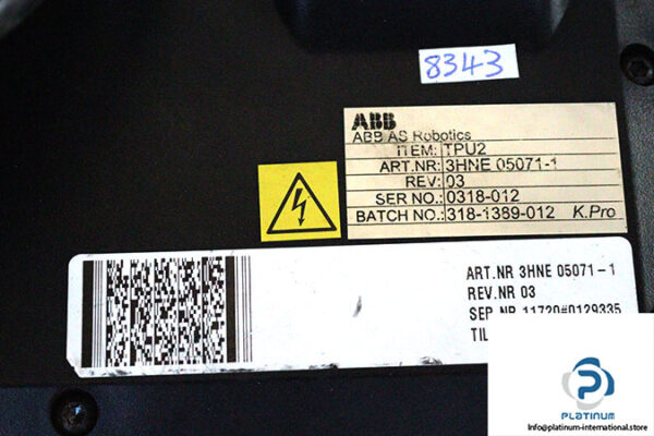 abb-3HNE-05071-1-teach-pendent-unit-(Used)-3