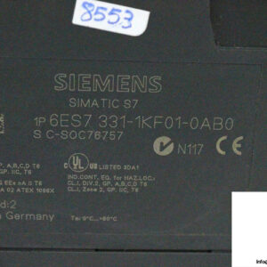 siemens-6ES7-331-1KF01-0AB0-analog-input-module-(Used)-4