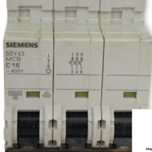 siemens-5SY4316-7-miniature-circuit-breaker-(used)-1