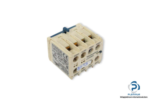 telemecanique-LA1KN31-auxiliary-contact-block-(used)