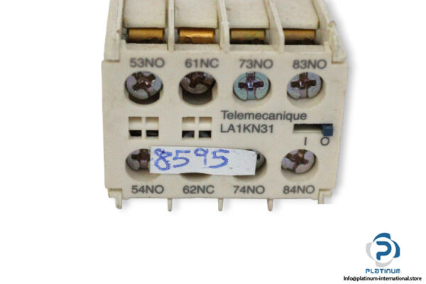 telemecanique-LA1KN31-auxiliary-contact-block-(used)-2