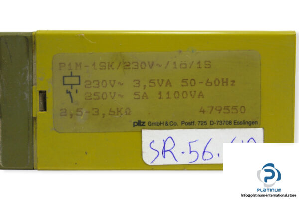 pilz-p1m-1sk_230v_1o_1s-thermistor-protection-safety-relay-1