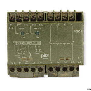 pilz-pnoz-240-vac-3s-1o-safety-relay-2