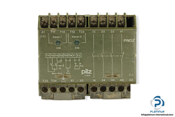 pilz-pnoz-240-vac-3s-1o-safety-relay-2
