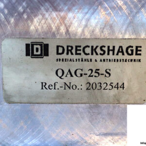 dreckshage-QAG-25-S-linear-bearing-unit-(used)-2