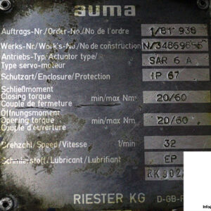 auma-sar-6-a-lever-actuator_used_2