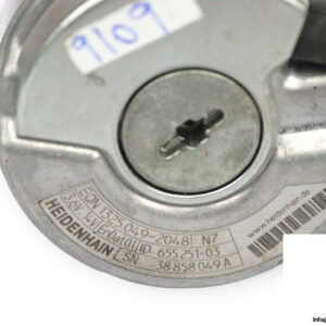 heidenhain-EQN1325.0492048-absolute-rotary-encoder-with-tapered-shaft-(used)-1