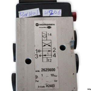Norgren-2625600-single-solenoid-valve-with-coil-(used)-2