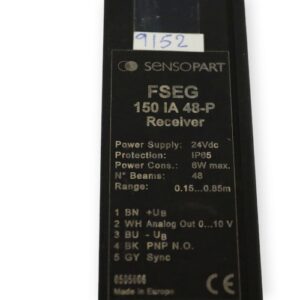 sensopart-FSEG-150-IA-48-P-through-beam-sensor-receiver-used-3