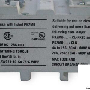 moeller-CL-PKZ-0-current-limiter-(used)-1