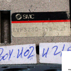 Smc-EVF3230-5VB-02F-double-solenoid-valve-(used)-2