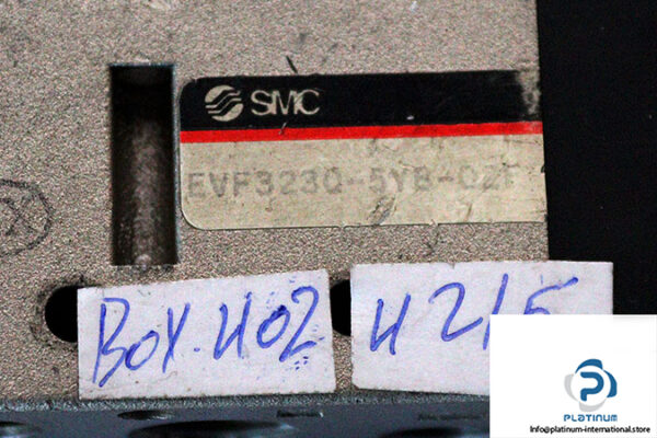 Smc-EVF3230-5VB-02F-double-solenoid-valve-(used)-2