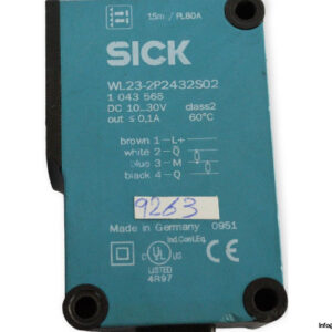 sick-WL23-2P2432S02-photoelectric-retro-reflective-sensor-(used)-1
