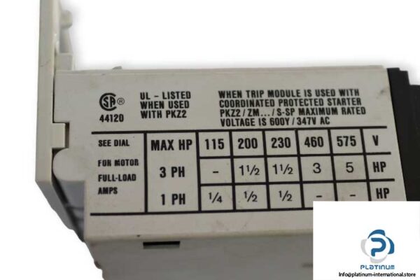moeller-ZM-6-PKZ2-motor-protector-trip-block-(new)-2