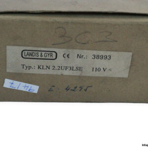 landis-gyr-KLN-2.2UF3LSE-relay-(new)-2