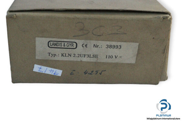 landis-gyr-KLN-2.2UF3LSE-relay-(new)-2