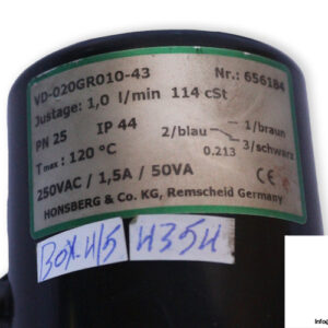 honsberg-VD-020GR010-43-flow-switch-(used)-1