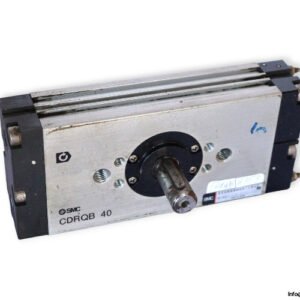 smc-ECDRQBW40-180C-rotary-actuator-(used)