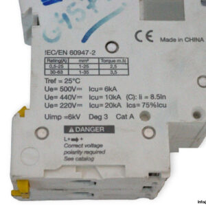 schneider-C60H-DC-miniature-circuit-breaker-(used)-2