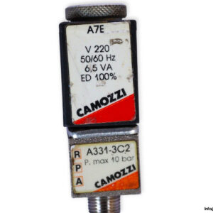 Camozzi-A331-3C2-single-solenoid-valve-(used)-1