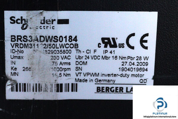 schneider-electric-BRS3ADWS0184-3-phase-stepper-motor-(used)-4
