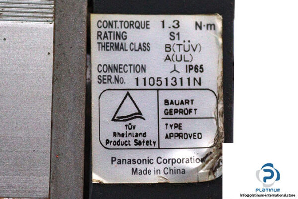 panasonic-MHMD042G1C-servo-motor-(used)-2