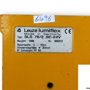 leuze-SLS-78_2-SE-24V-single-beam-safety-light-barrier-transmitter-used-2