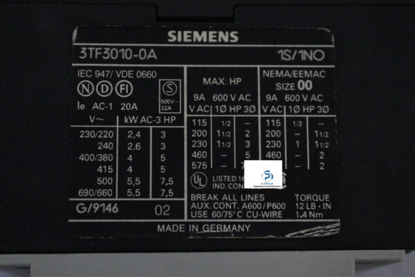 siemens-3TF3010-0AF0-contactor-(new)-3