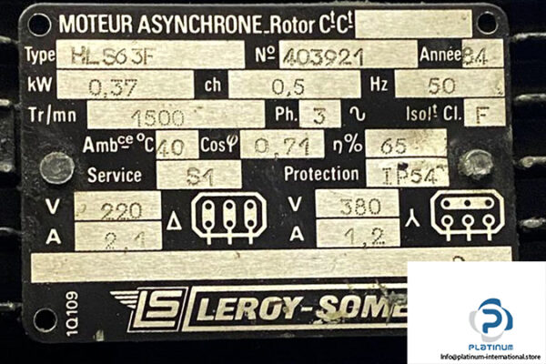 Alcatel-2008A-rotary-vane-pump-(used)-2