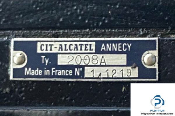 Alcatel-2008A-rotary-vane-pump-(used)-3