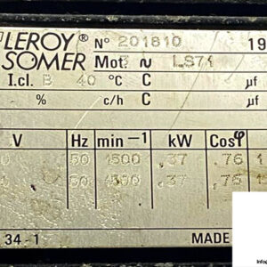 Alcatel-2012A-242238-vacuum-pump-(used)-2