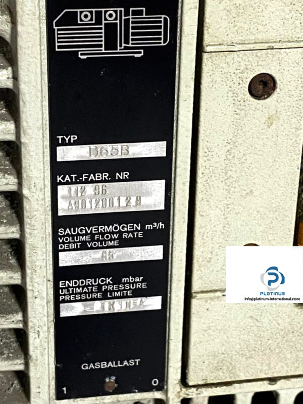 trivac-11296A901200129-rotary-vane-vacuum-pump-(used)-2