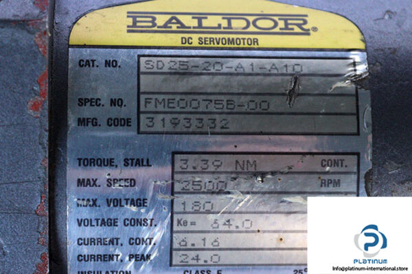 baldor-SD25-20-A1-A10-dc-servo-motor-(used)-2