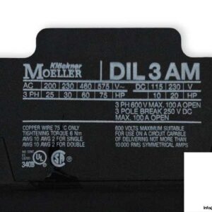 moeller-DIL3AM-power-contactor-(new)-3